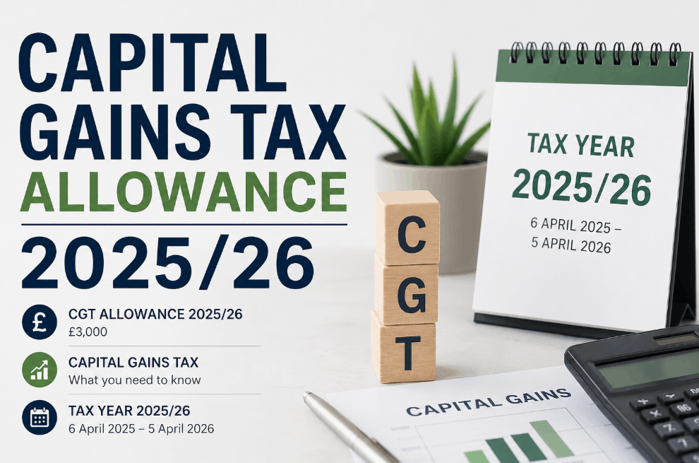 Capital Gains Tax Allowance 2025/26: How to Pay Less Tax