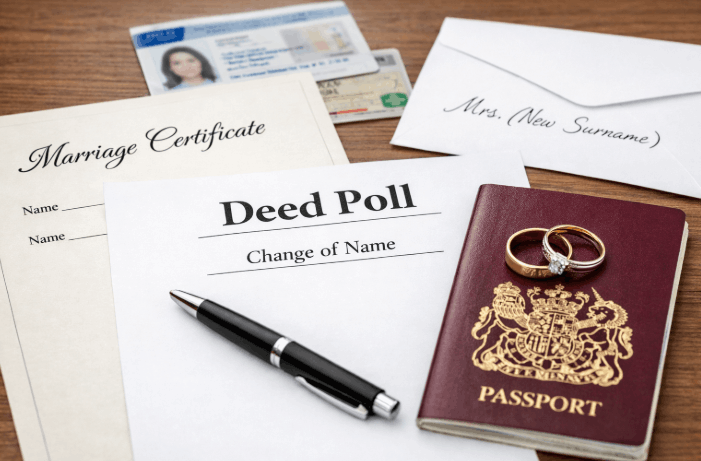 Changing Name After Marriage UK: 2026 Step-by-Step Guide